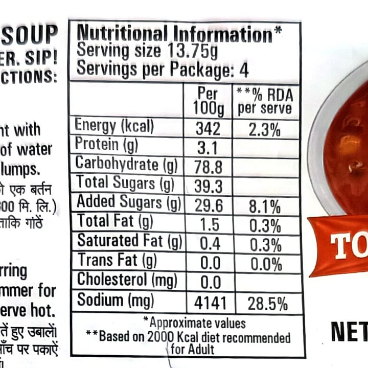 photo of Ching’s Secret Tomato soup shared by @torero on  14 Sep 2025 - review