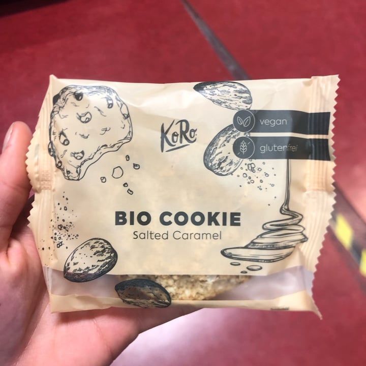 photo of Koro Bio cookie salted caramel shared by @alicebveg on  21 Feb 2024 - review