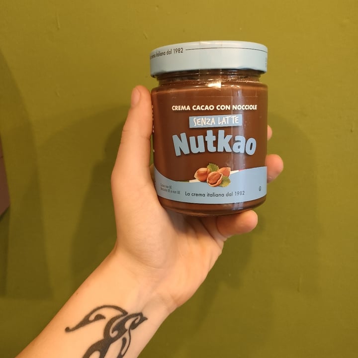 photo of Nutkao Crema cacao con nocciole Senza latte shared by @esthr1312 on  29 Apr 2024 - review