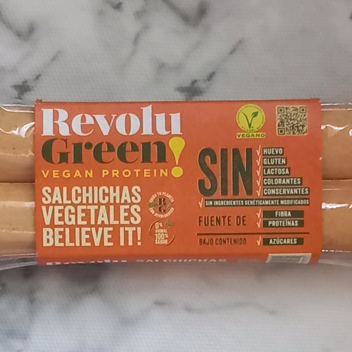 photo of Revolu Green Salchichas vegetales shared by @animalsvoices on  21 Aug 2023 - review