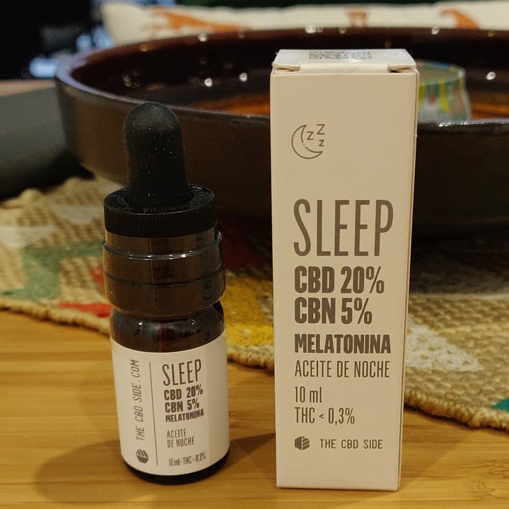 photo of The CBD side Aceite de noche Sleep shared by @gitaneta on  15 Apr 2024 - review
