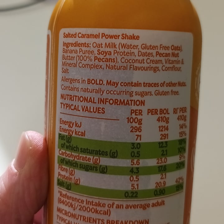 photo of BOL Power Shake Salted Caramel shared by @emsieee on  16 Aug 2024 - review