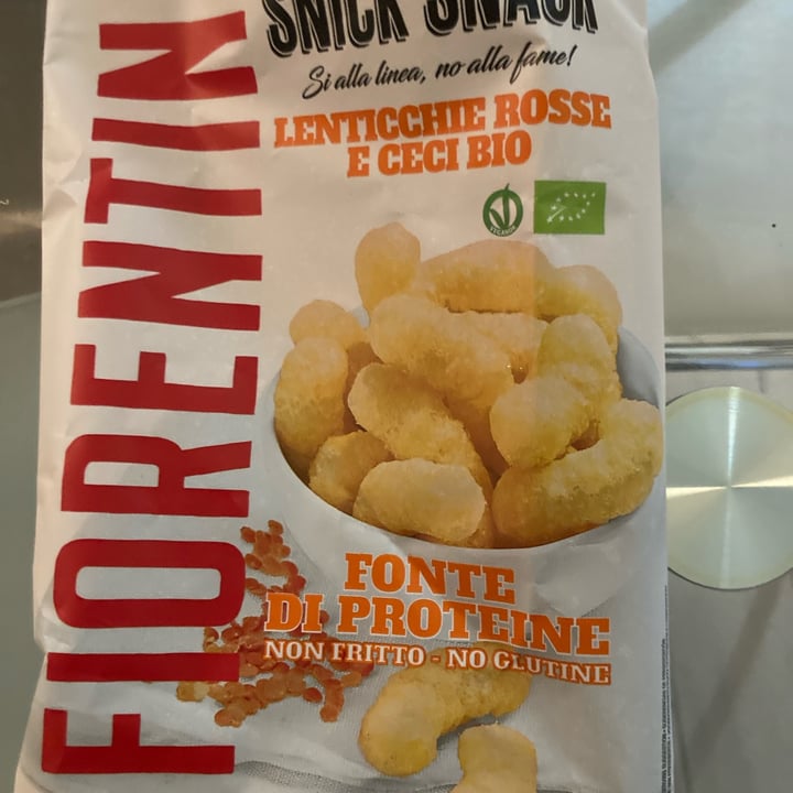 photo of Fiorentini Bio snick snack lenticchie rosse e ceci shared by @antoniaerika on  31 Oct 2023 - review