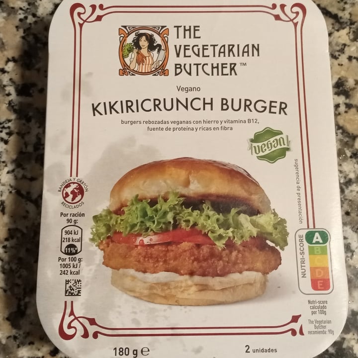 photo of The Vegetarian Butcher Kikiricrunch Burger shared by @titoherbito on  21 Sep 2023 - review
