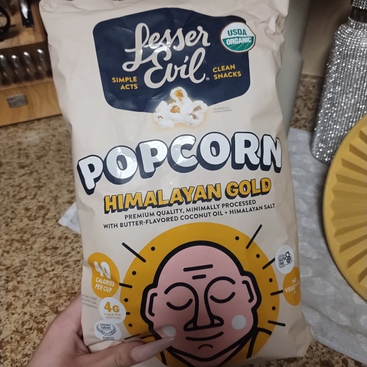 photo of Lesser Evil Snacks Himalayan Gold Popcorn shared by @alyssaa on  03 Apr 2024 - review