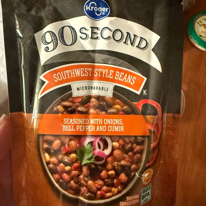 photo of Kroger 90 Second Southwest Style Beans shared by @topacieca on  28 Sep 2025 - review