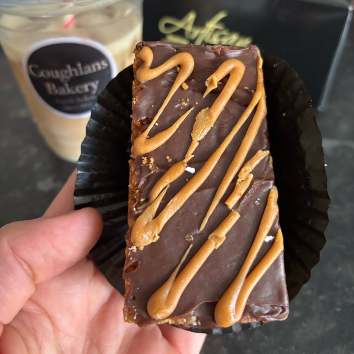 photo of Coughlans Bakery Nork Choc Caramel Flapjack shared by @vegansuttonmama on  06 Aug 2025 - review