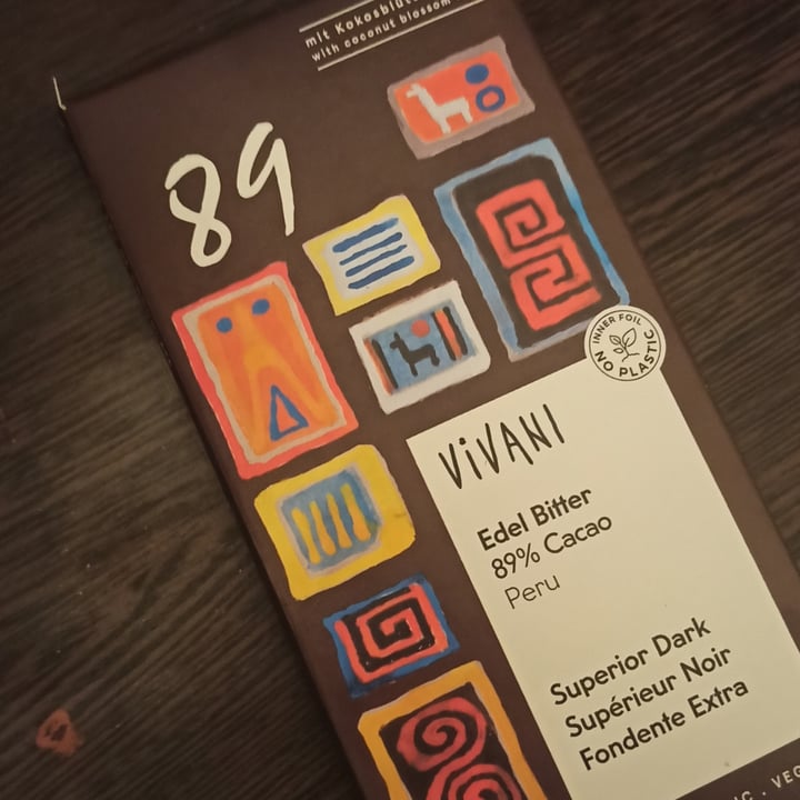 photo of Vivani 89% Cacao Perù Superior Dark shared by @neushoorn on  11 May 2024 - review