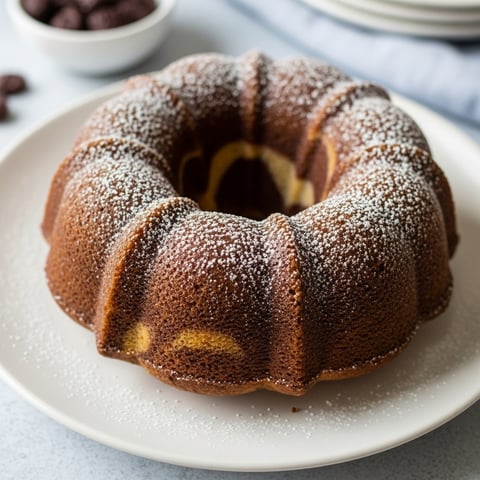 Easy Homemade Vegan Marble Bundt Cake: A Dairy-Free Dessert Masterpiece