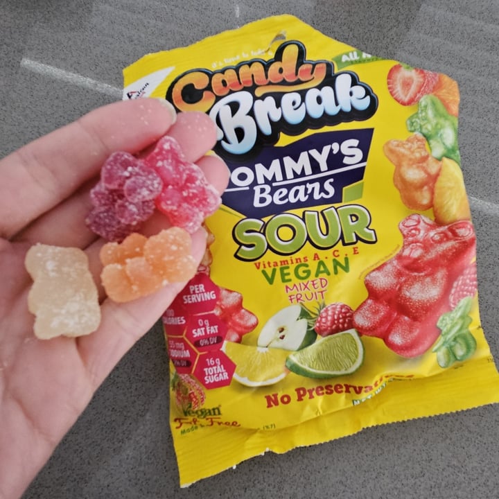 photo of Candy break Tommy’s Bears Sour Vegan shared by @cdg2399 on  23 Jul 2025 - review