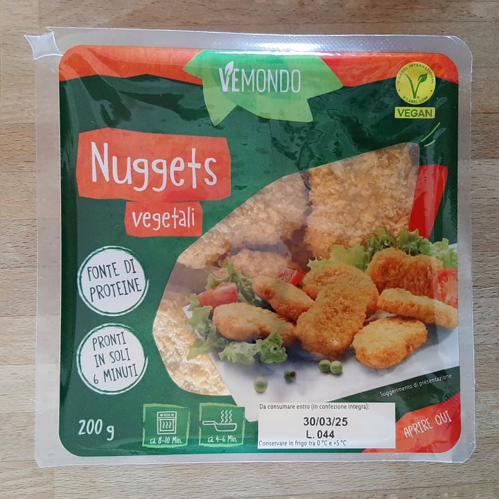 photo of Vemondo Nuggets Vegetali shared by @franci00 on  28 Mar 2025 - review