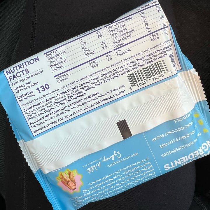 photo of Toto Birthday Cake Plant-Based Cookie shared by @ksvegan17 on  20 Jul 2025 - review