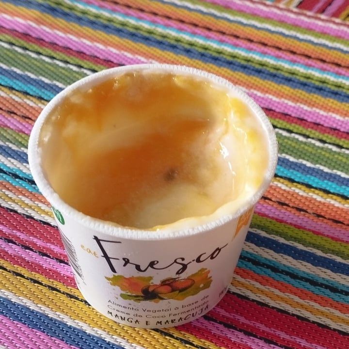 photo of Fresco creme de coco fermentado sabor manga e maracuja shared by @lelelarcher on  04 Apr 2024 - review