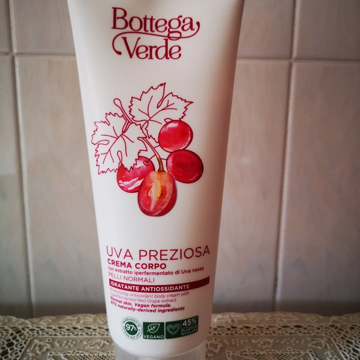 photo of Bottega Verde crema corpo uva preziosa shared by @mony74 on  22 Sep 2023 - review