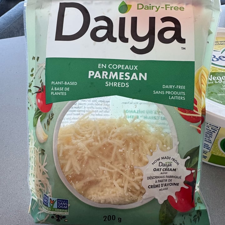 photo of Daiya Parmesan Shreds shared by @helloitsme on  21 Aug 2025 - review
