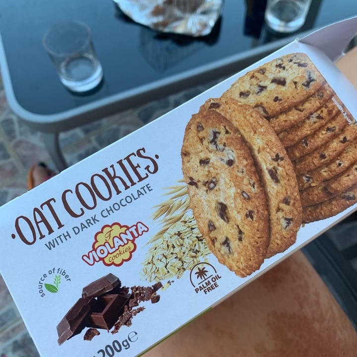 photo of Violanta cookies Oat Cookies 🍪 with dark chocolate shared by @bearestelli on  28 Jul 2024 - review