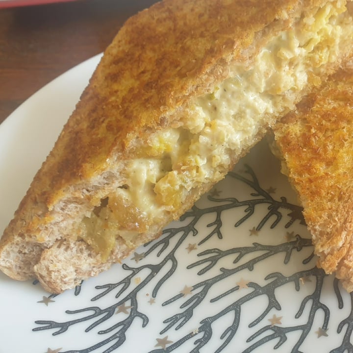 photo of The Vegan Chef Sandton Chicken Mayo Toasted Sandwich shared by @compassionate1candy on  04 Sep 2023 - review