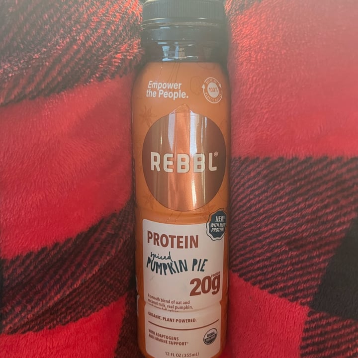 photo of REBBL Spiced Pumpkin Pie shared by @sweetdoe37 on  24 Jan 2025 - review