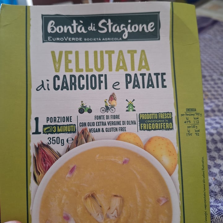 photo of Bontà di stagione Vellutata di Carciofi con Patate shared by @lorychan78 on  14 Mar 2024 - review