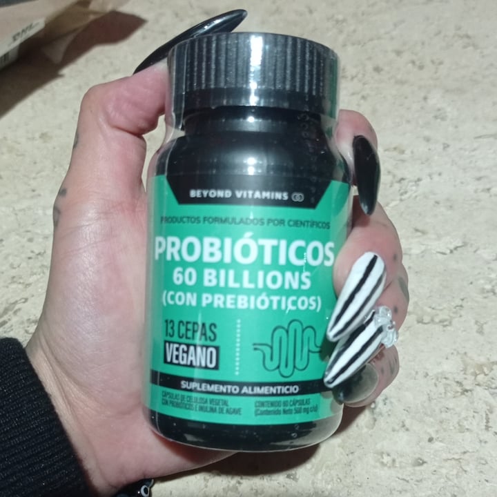 photo of Beyond Vitamins Probióticos Veganos shared by @mayraponze on  03 Mar 2024 - review