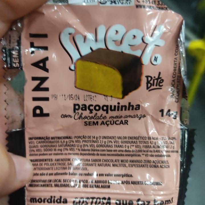 photo of Pinati Paçoca Com Cobertura De Chocolate shared by @josii on  30 Apr 2024 - review