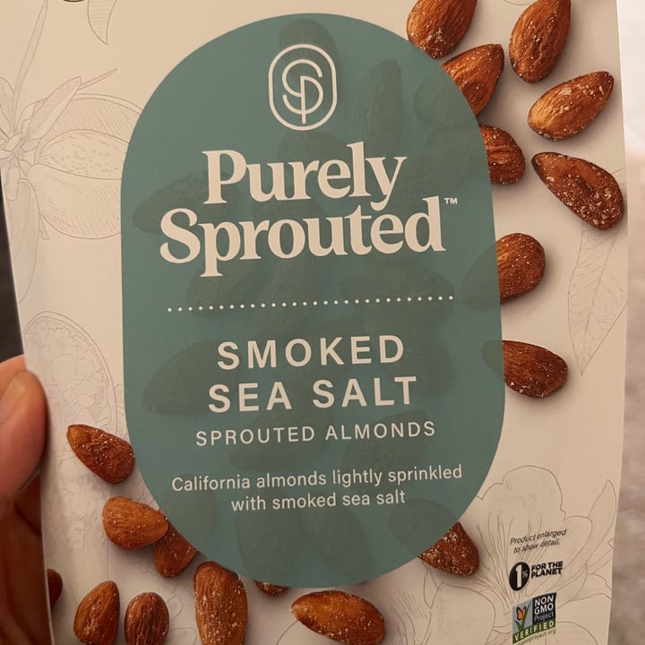 photo of Purely Sprouted Smoked Sea Salt Sprouted Almonds shared by @chefchrissy68 on  12 Sep 2023 - review