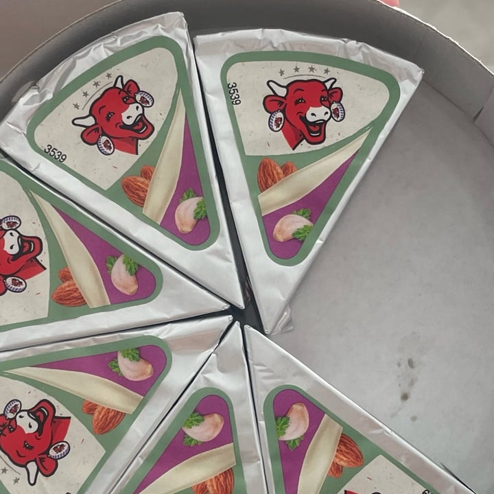 photo of The Laughing Cow Plant-Based Spreadable Cheese Alternative GARLIC & HERB shared by @andreapajuelom on  17 Oct 2024 - review