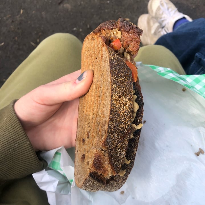 photo of The Green Goose Tomato & Cheese Toastie (+ Haggis & Chilli Jam) shared by @brandonthefruit on  11 Apr 2024 - review
