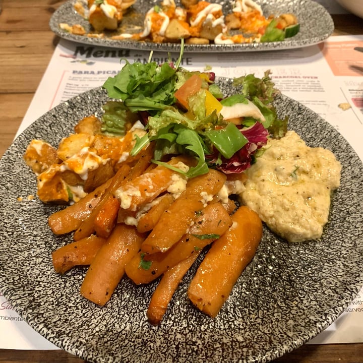 photo of Ambiente Tapas Fossgate Patatas Bravas shared by @vegpledge on  10 Nov 2024 - review