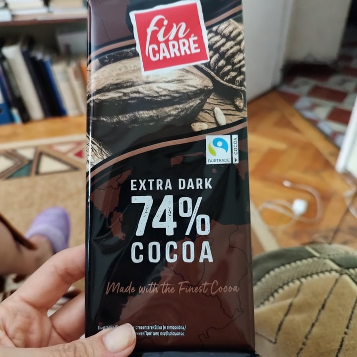 photo of Fin Carré 75% cioccolato fondente shared by @sorinaparis on  28 Apr 2024 - review