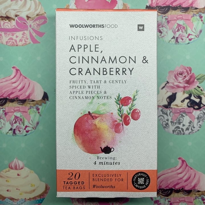 photo of Woolworths Food Cranberry, apple & cinnamon tea shared by @hoodedgirl on  29 Jan 2024 - review