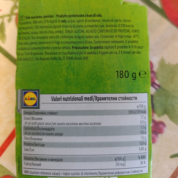 photo of Vemondo Tofu Garam Masala shared by @lillieconnolly on  21 Aug 2025 - review