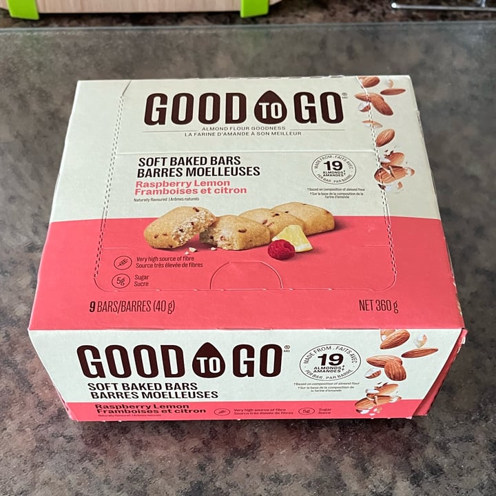 photo of Good To Go Raspberry Lemon Soft Baked Bar shared by @louisg on  30 Sep 2025 - review