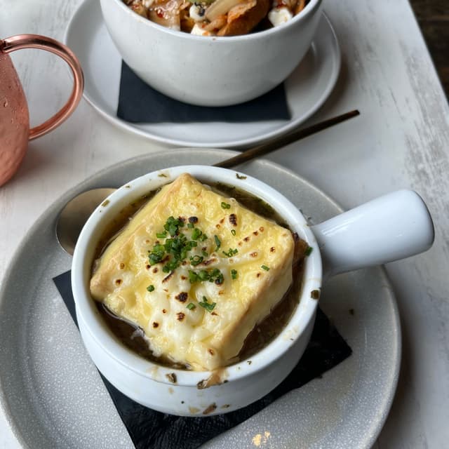 Photo of the dish “French Onion Soup”