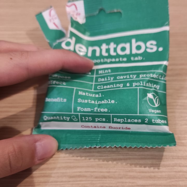 photo of DENTTABS Toothpaste Tablets shared by @niklabelloli1 on  26 Sep 2023 - review