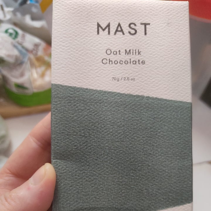 photo of Mast Oat Milk Chocolate shared by @claudyoli on  15 Oct 2023 - review