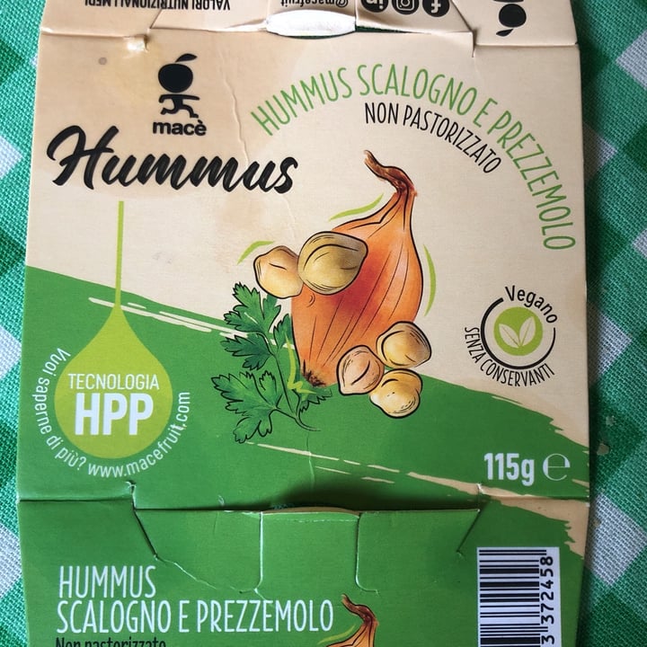 photo of Macè Hummus Scalogno E Prezzemolo shared by @gordongordon on  01 Dec 2023 - review