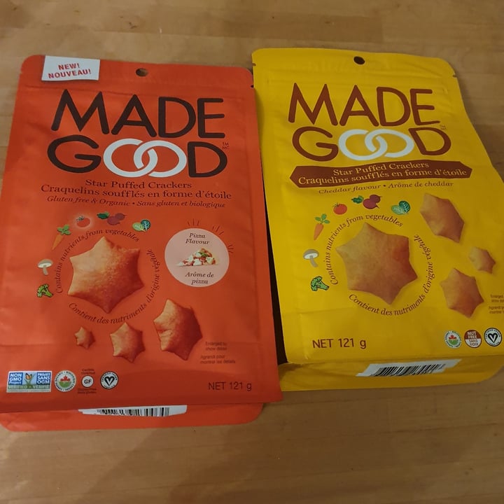photo of Made Good Star Puffed Crackers - Pizza Flavour shared by @paniwilson on  24 Apr 2024 - review