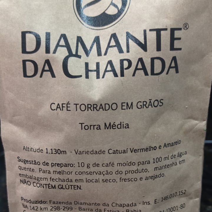 photo of Diamante da chapada Café Torrado e moído shared by @crispedreira on  12 Oct 2023 - review