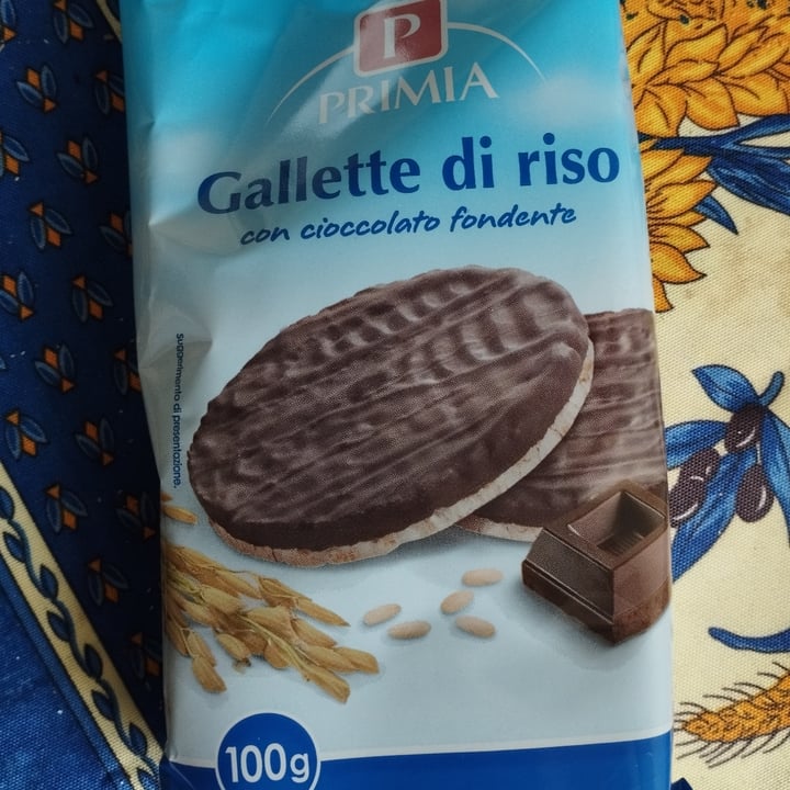 photo of Primia Gallette di riso con cioccolato fondente shared by @lillieconnolly on  29 Apr 2024 - review