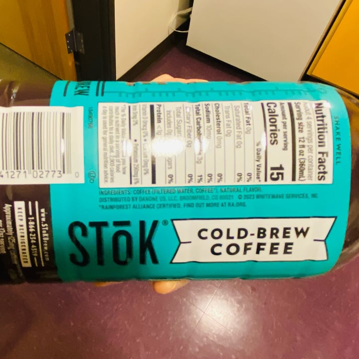 photo of Stok Unsweet Cold Brew shared by @beckyyy on  23 Dec 2024 - review