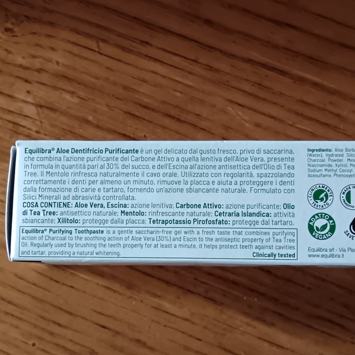 photo of Equilibra dentifricio denti sensibili shared by @nospecismo on  10 Mar 2025 - review