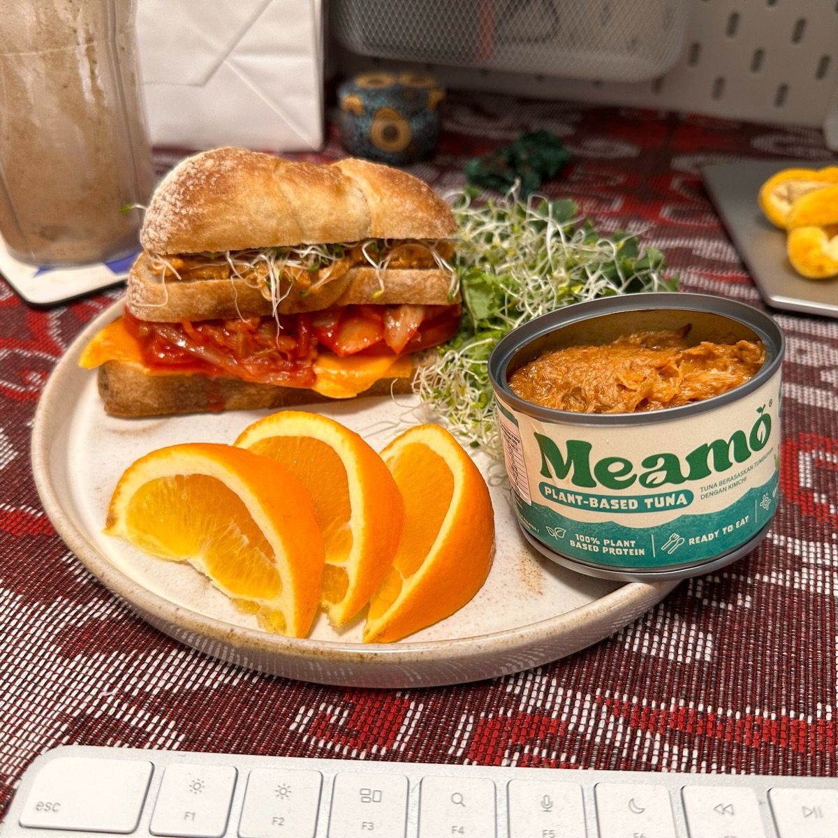 Plant-Based Tuna with Kimchi from Meamo Foods - Vegan Product Reviews ...