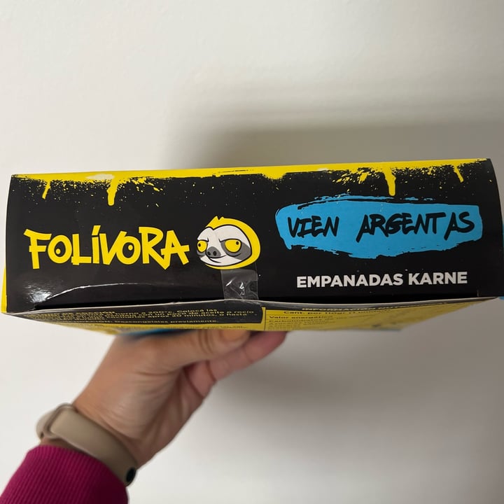 photo of Folivora empanada de no carne shared by @gaby-miss-x on  12 Nov 2023 - review