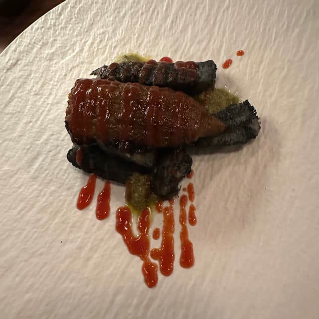 Photo of the dish “melanzana umami”