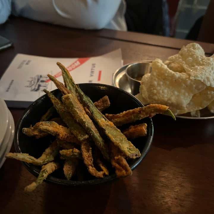 photo of Dishoom Shoreditch Okra Fries shared by @jadinecmay on  18 Nov 2023 - review
