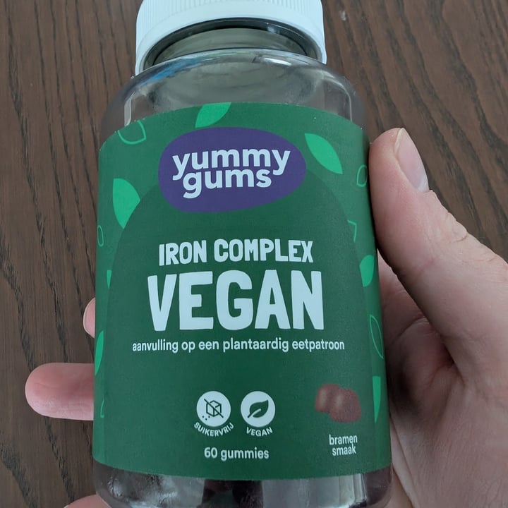 photo of YummyGums Iron Complex Vegan shared by @vganbeast on  07 Oct 2025 - review