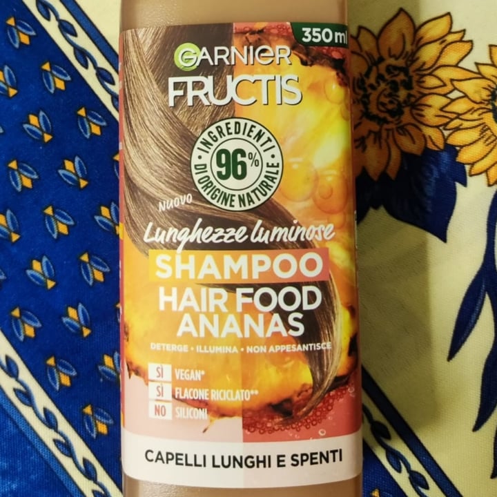 photo of Garnier shampoo hair food ananas shared by @lillieconnolly on  25 Apr 2024 - review