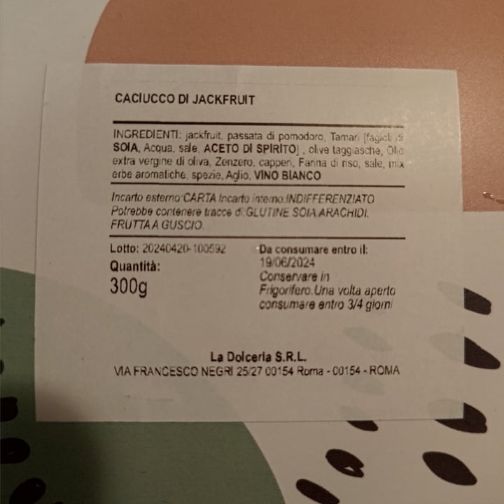 photo of julietta lab Caciucco di Jackfruit shared by @helebias on  27 Apr 2024 - review