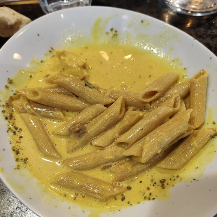 photo of L'Orto già Salsamentario - Vegan & raw food penne Integrali Alla Carbonara Veg shared by @gilazza on  26 Apr 2025 - review